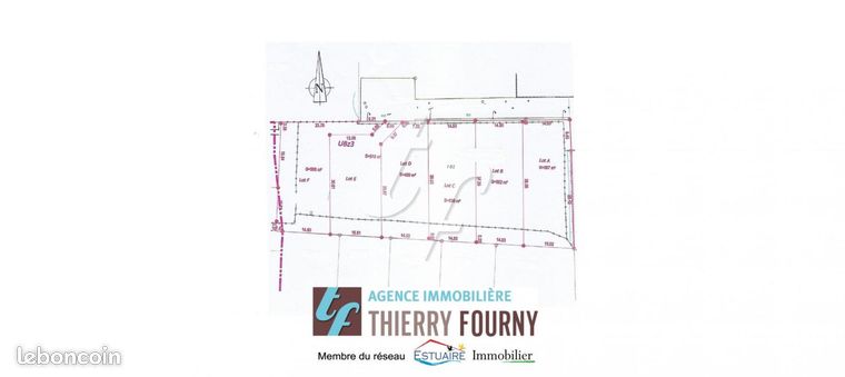Terrain agricole 500 m² Heric