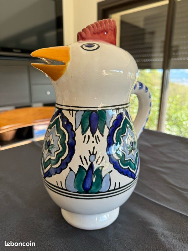 Pot à eau céramique oiseau (image 1)