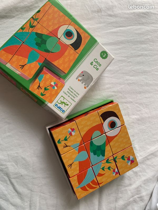 Puzzle cubes djeco (image 1)