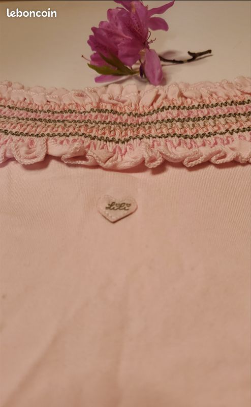 Petit haut rose enfant 5 ans (image 4)