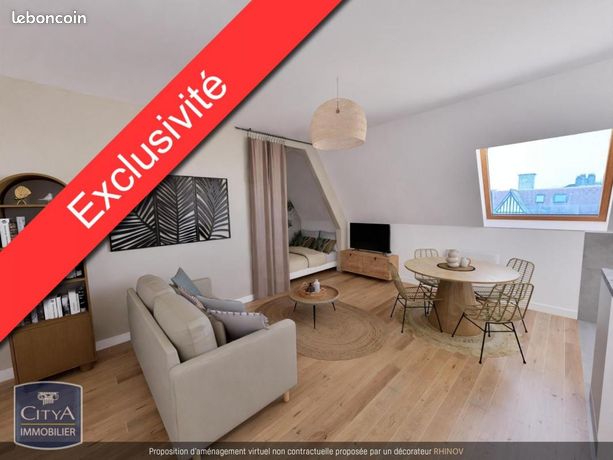 Studio 1 pièce 23 m²