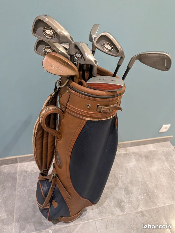 Sac Burberrys + Clubs de golf vintage 80' (image 9)