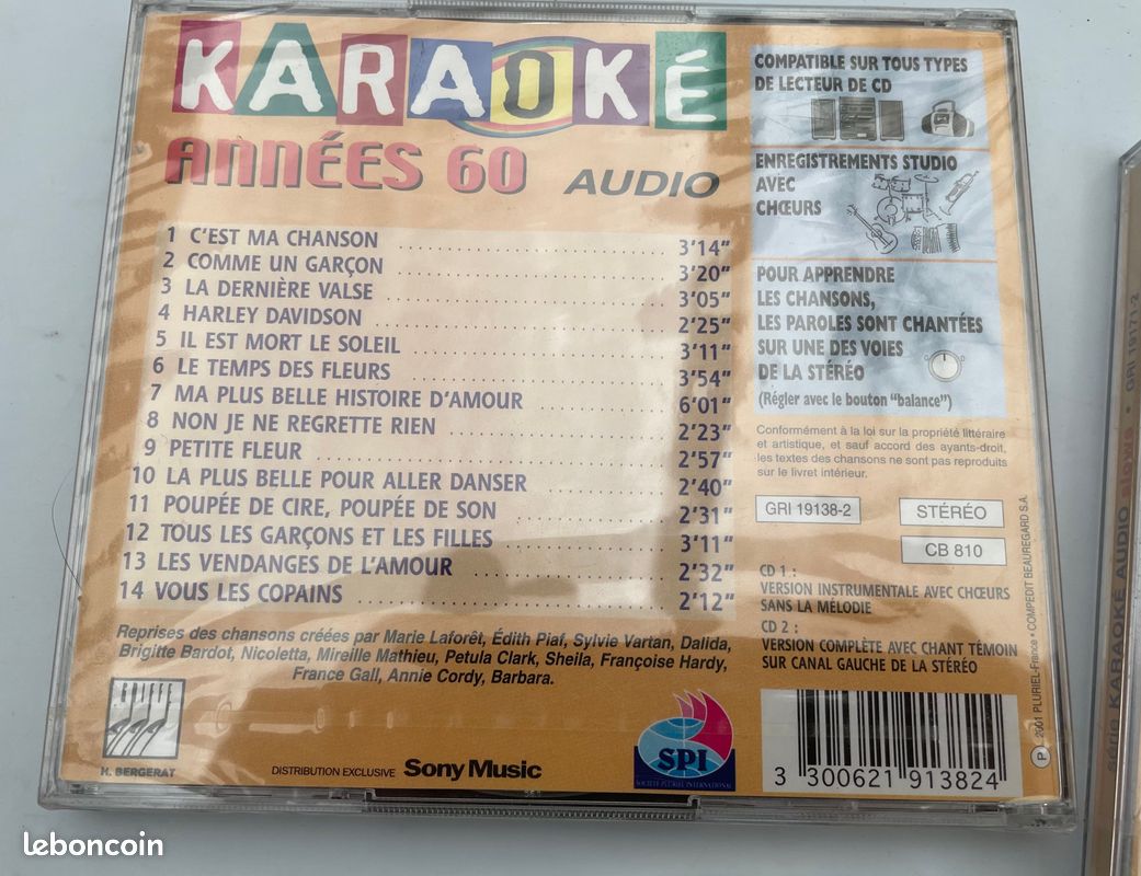 Lot de 4 cd Karaoké (image 5)