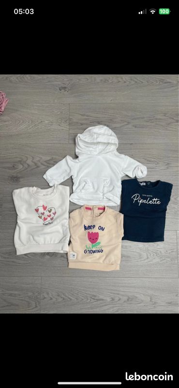 Lot vêtements bébé (image 7)