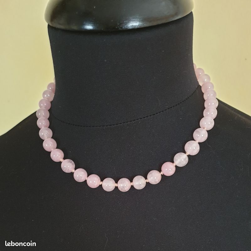 Collier Rétro En Bakélite - 50 Perles Rondes Marron - 109 Grammes - Occasion