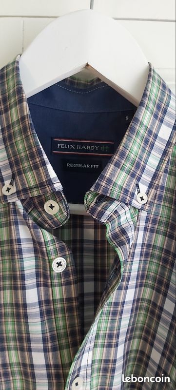 Chemise Harvey à rayures vertes | Café Coton