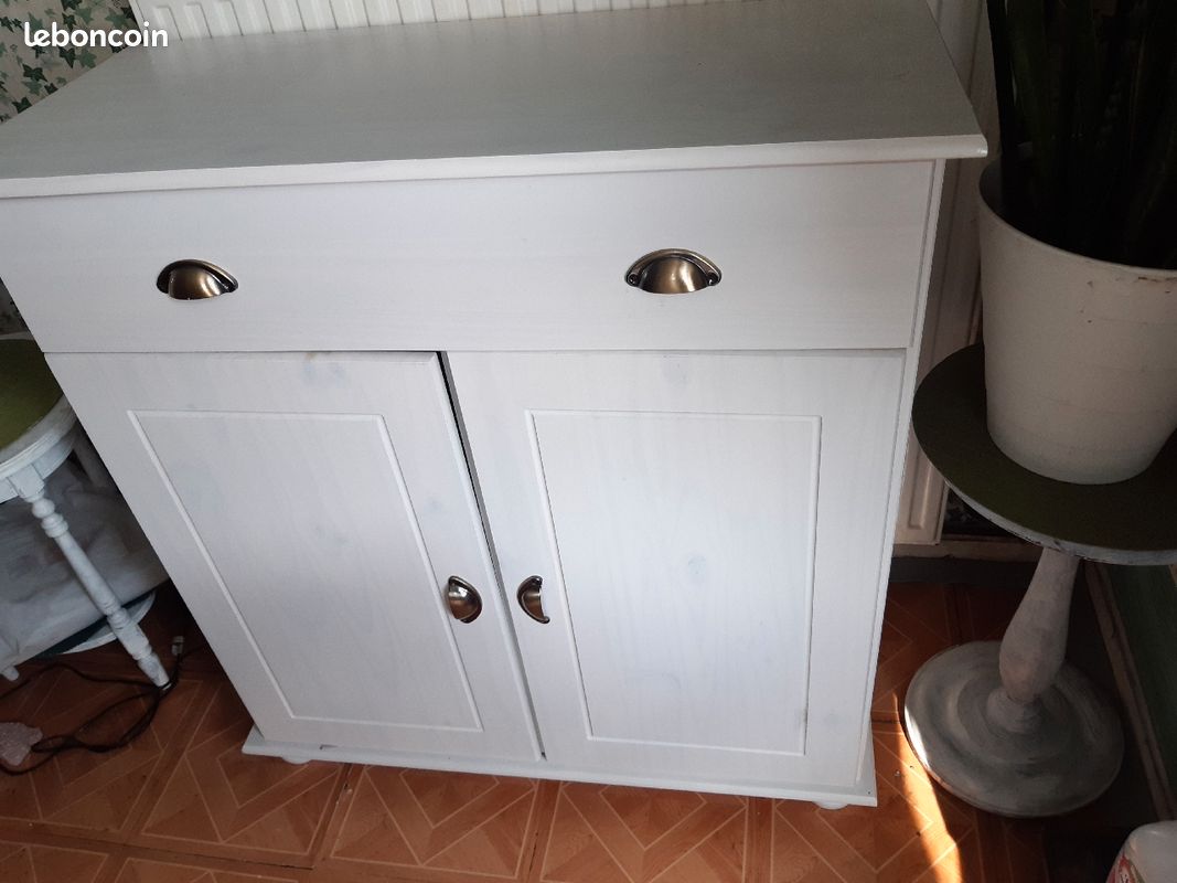 Très beau buffet pin massif blanc On est bien chez soi (image 2)