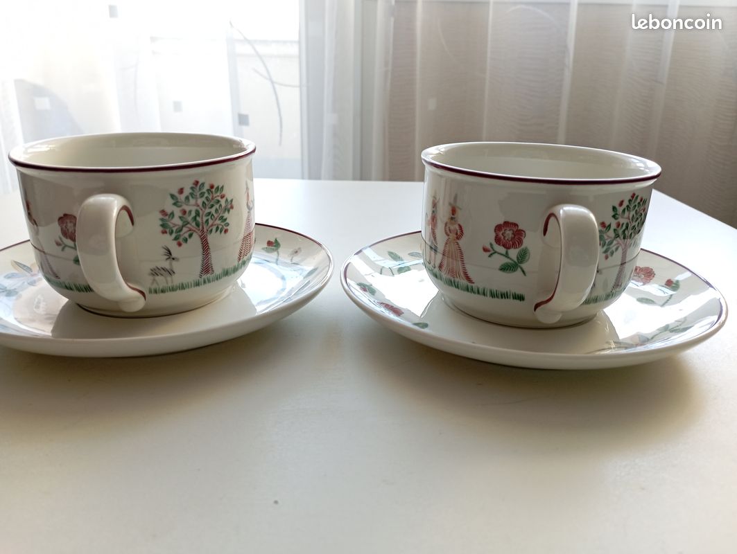 Duo grandes tasses à chocolat Villeroy et Boch Acapulco