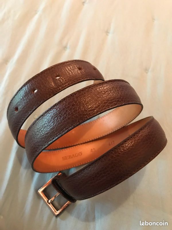 Ceinture SEBAGO en cuir de vachette (image 1)