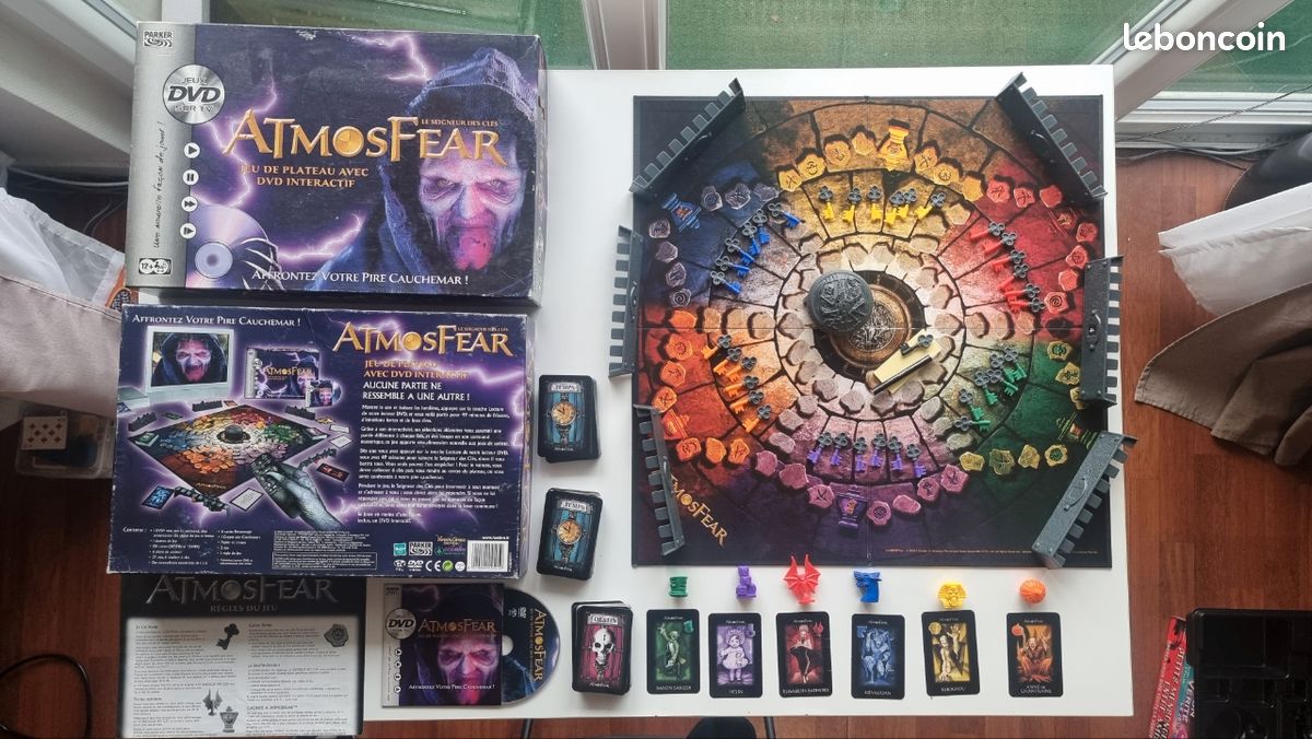 🕯️ AtmosFear – Le Seigneur des Clés (édition DVD) – Jeu complet en excellent état 👻 (image 3)