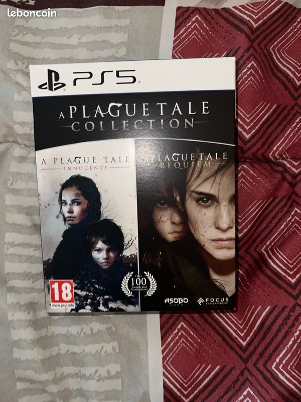 Coffret A Plague Tale 1 et 2 PS5 quasi neuf (image 2)