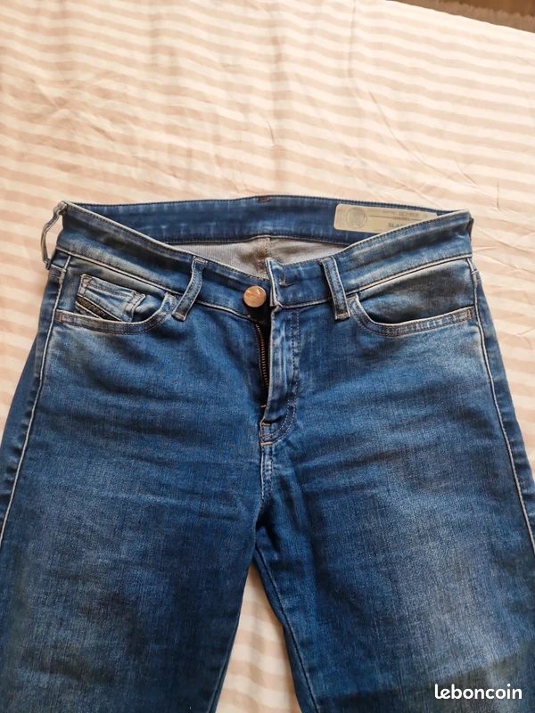 Jean Diesel - Modèle Slandy - Bleu - Taille W26 L30 - 36 (image 10)