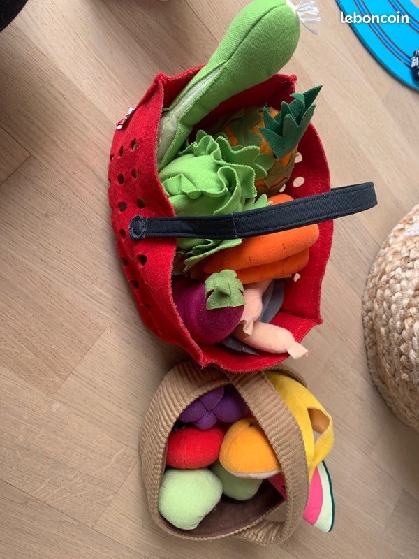 Lot légumes / fruit feutrine IKEA (image 1)