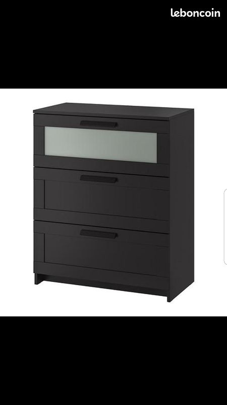 Commodes Ikea BRIMNES 3 tiroirs (image 1)