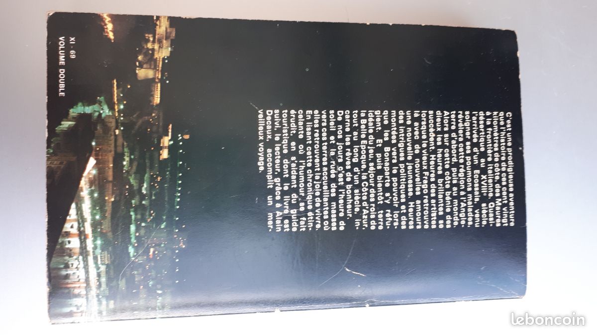 Livre Alain Decaux " Les Heures brillantes de la Cote d'Azur" Presses pocket 1969 (image 2)