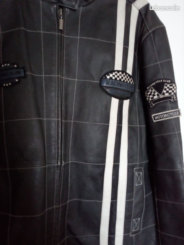 2 Blousons cuir homme (image 7)