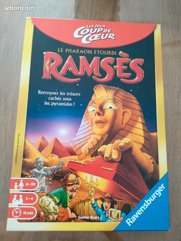 Jeu de société, Ramsès, le pharaon etourdi (image 1)