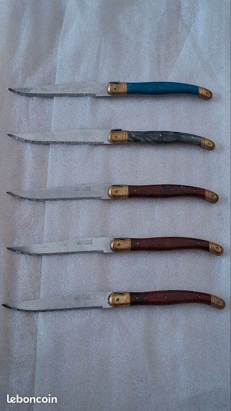 5 couteaux Laguiole Inox France (image 2)