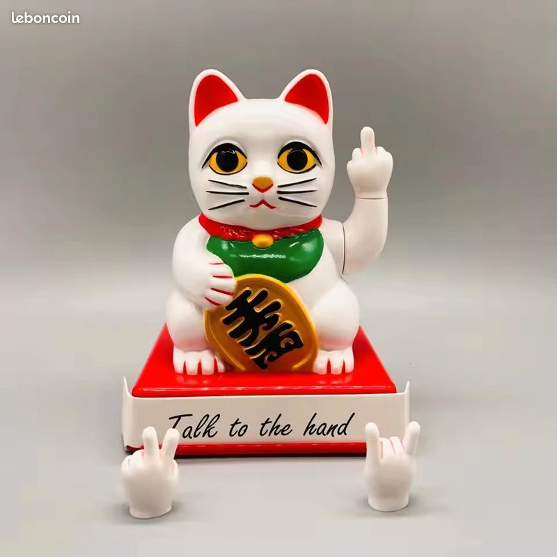 Figurine Chat Vert En Aventurine 4,6 Cm MAIBAOTA - Porte-Bonheur Cristal Naturel Pour Maison Et Bureau