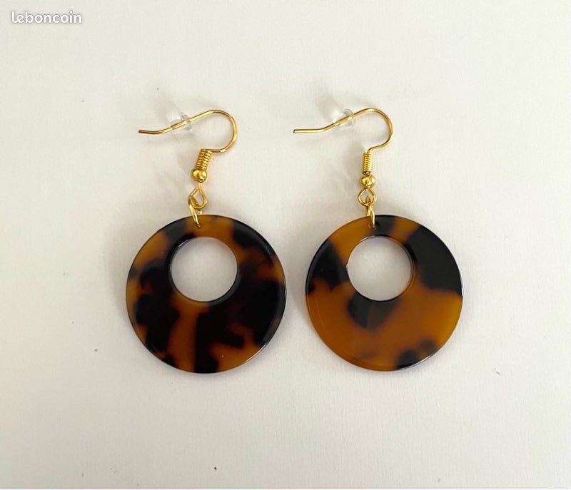 Holibanna Ensemble Collier Et Boucles D'oreilles Léopard