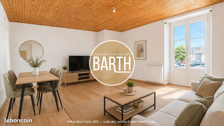 Appartement 2 pièces 49 m²