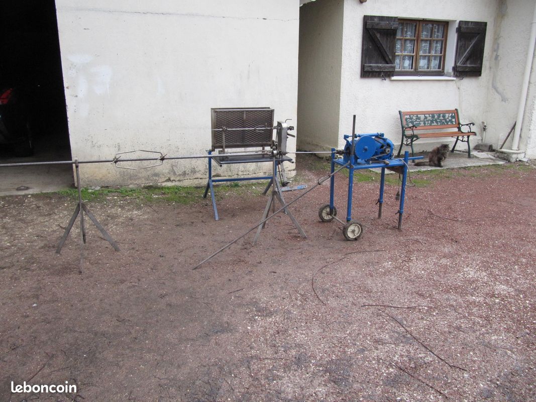 Tourne broche barbecue (image 2)