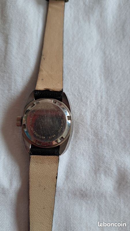 Montre Automatique Alihor – Fabrication Suisse 25 Rubis – Modèle Homme – Occasion Fonctionnelle