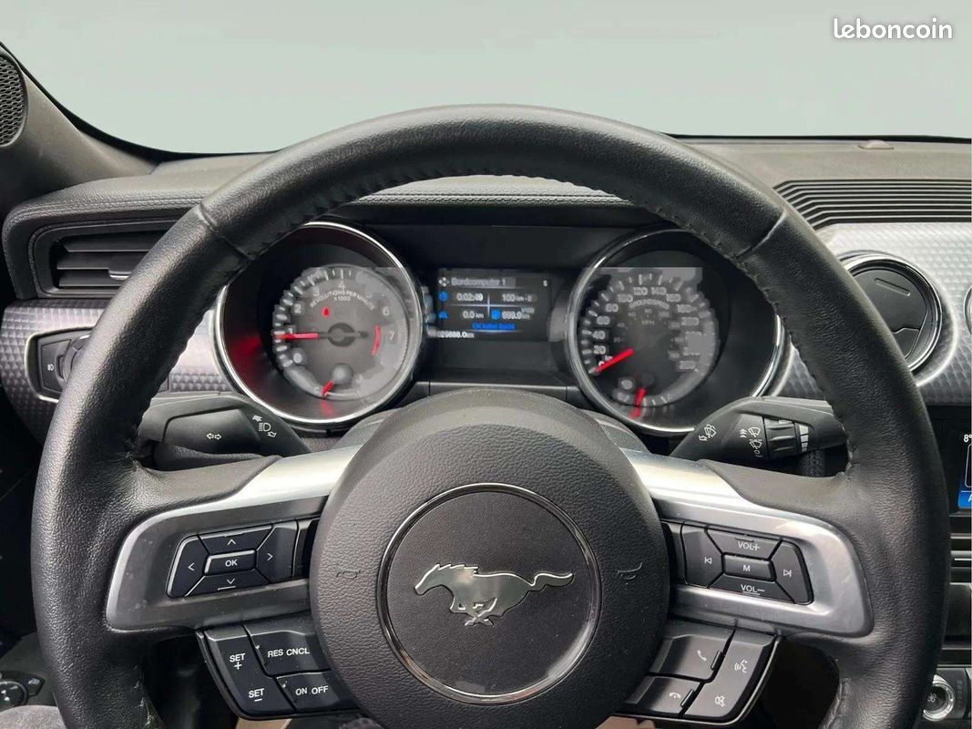 FORD Mustang Coupé * 2.3 EcoBoost * 290 ch * BVM * Caméra * Faible Kilométrage (image 10)