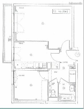 Appartement 2 pièces 43 m² · à Orvault · 43 m² · 740 €/mois