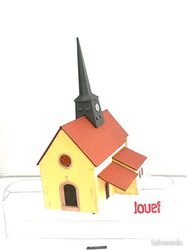 Maquette Eglise de petite ville, Epoque 2 - francis miniatures