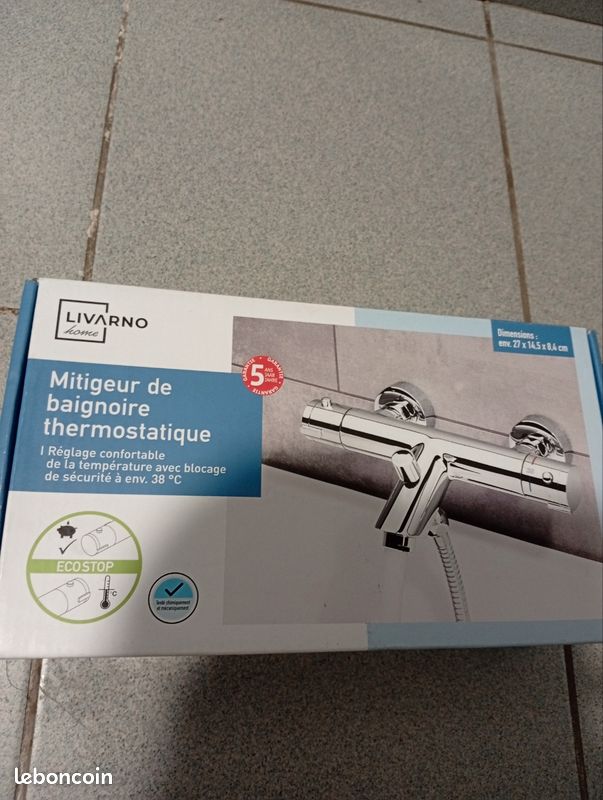 Mitigeur baignoire thermostatique Livarno (image 2)