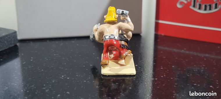 Figurine Astérix Pixi – Cétautomatix Le Bûcheron Avec Boîte Et Certificat – Édition Quasi Neuf