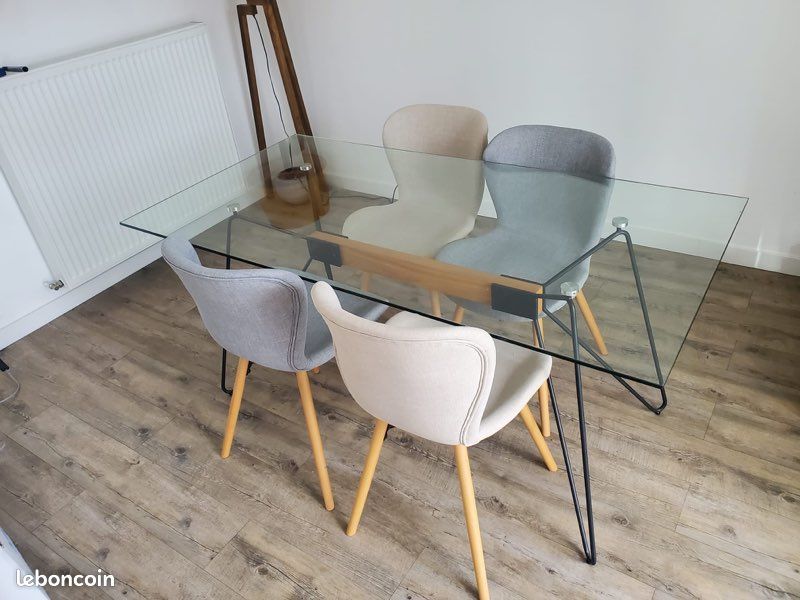 Table de salon en verre (image 3)