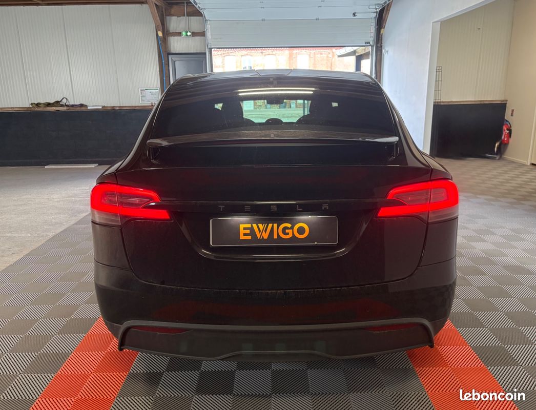 TESLA MODEL-X 100D ELECTRIC 685ch 296PPM 100KWH PALLADIUM 4WD DUAL-MOTOR BVA / VOLANT YOKE - FSD NIVEAU 4 (image 4)