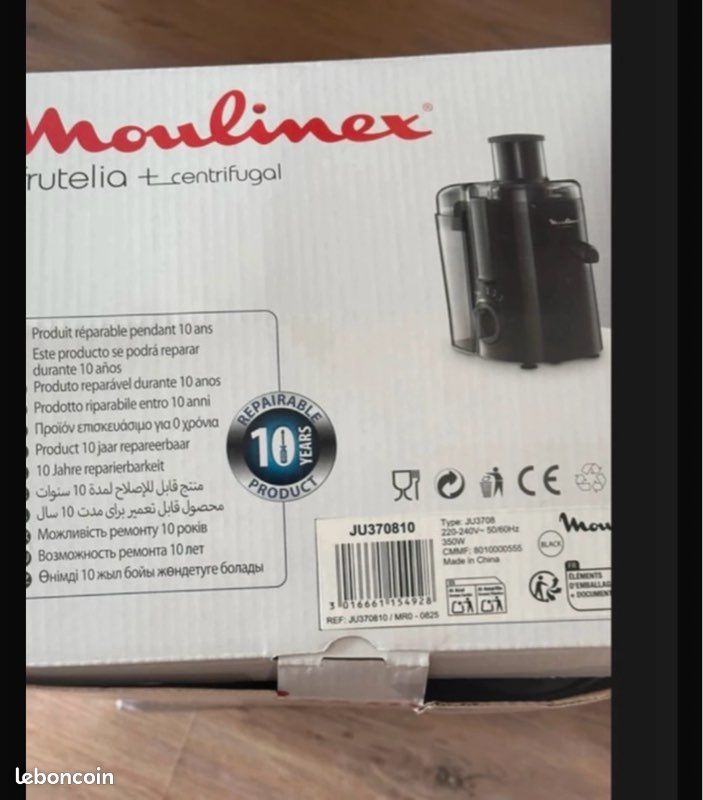 Centrifugeuse moulinex ultra performant (image 2)