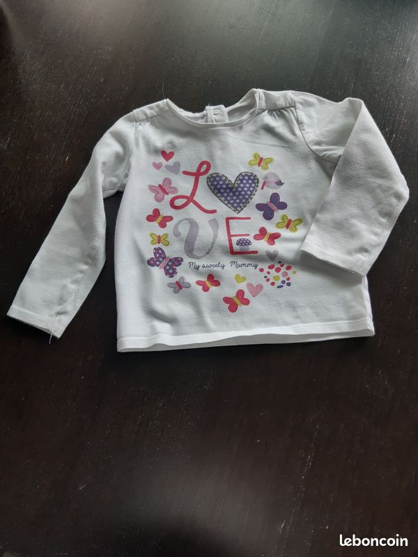 T-Shirt bébé fille (image 1)