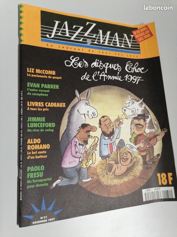 Magazine Jazzman no 31 décembre 1997 (image 1)