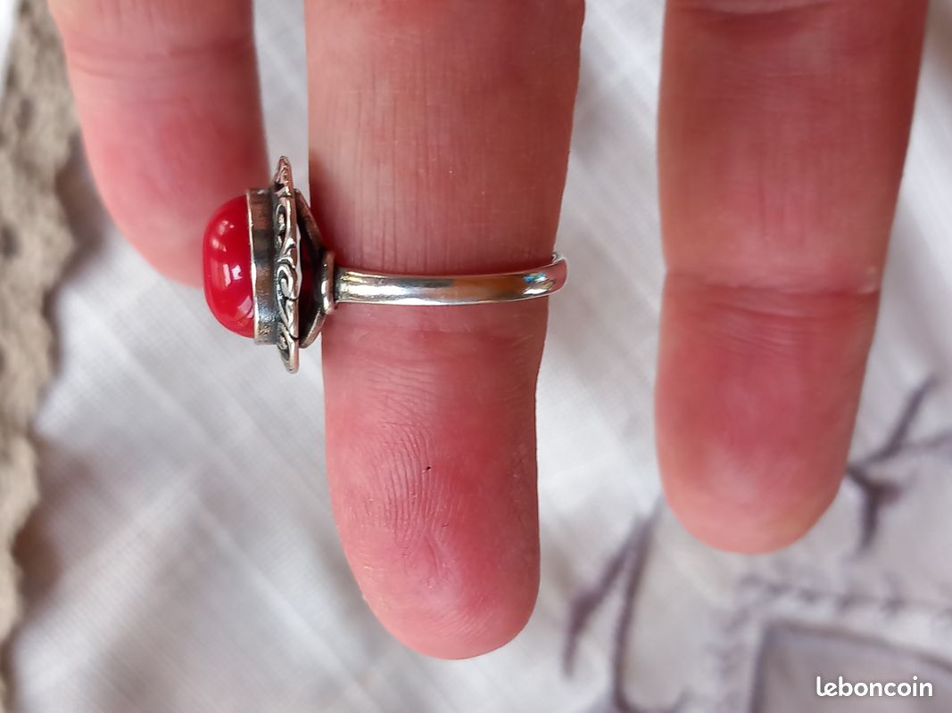 Bague En Argent Massif – Taille 53 – Stock Neuf De Bijoutier