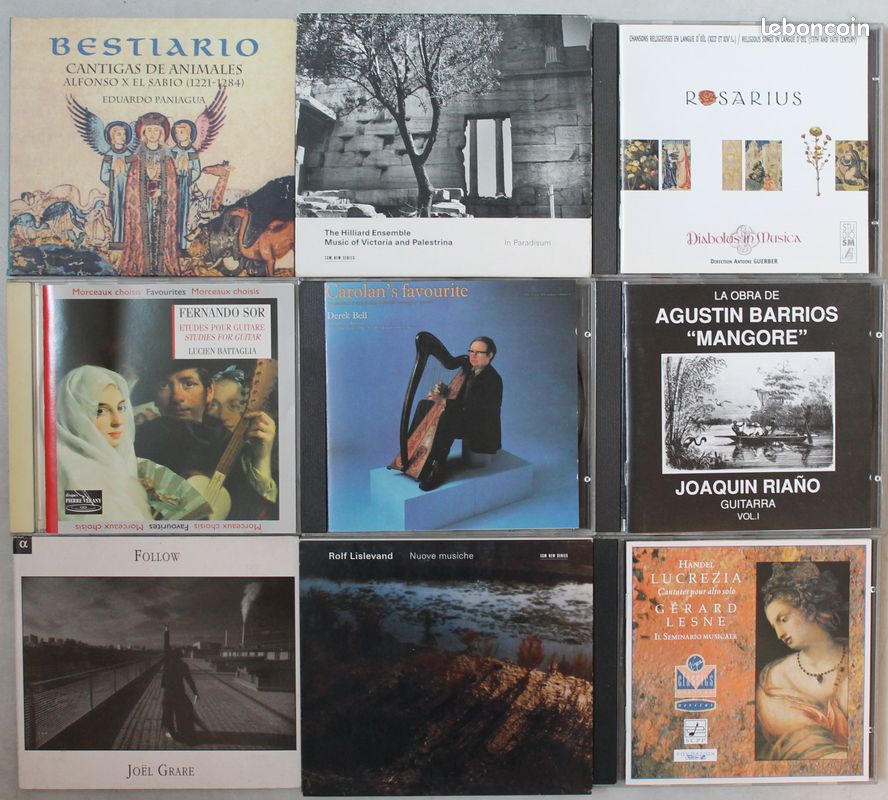 CD / DVD Musiques Anciennes, contemporaines, classique, baroque (image 2)