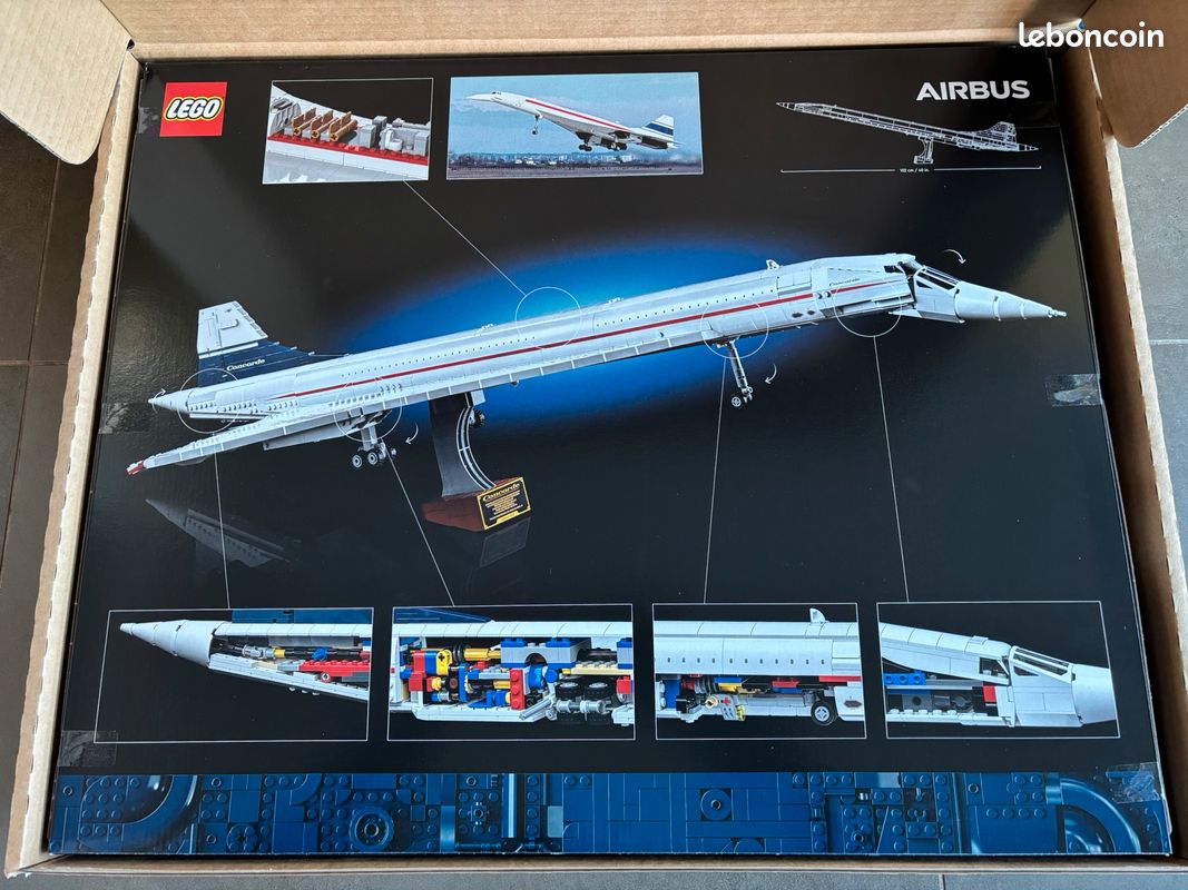 Lego Icons 10318 Le Concorde (image 2)