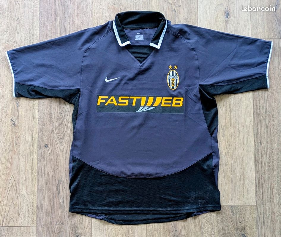 MAILLOT AUTHENTIQUE AWAY Juventus 2003/2004 Trezeguet shirt maglia jersey EUR 109,00 - FR