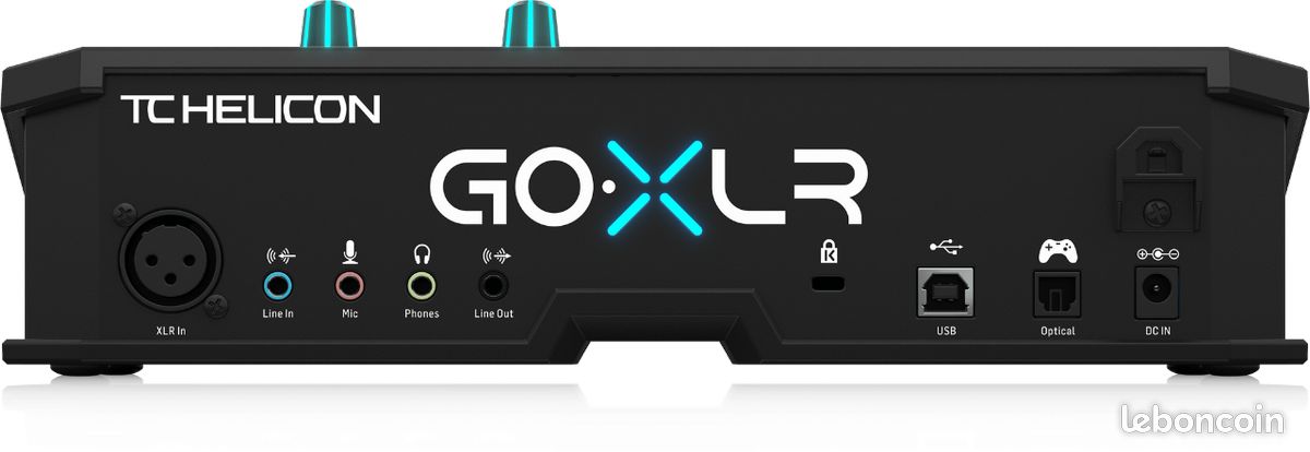 Table de mixage TC HELICON GO XLR Mini - Manuel et mode d'emploi