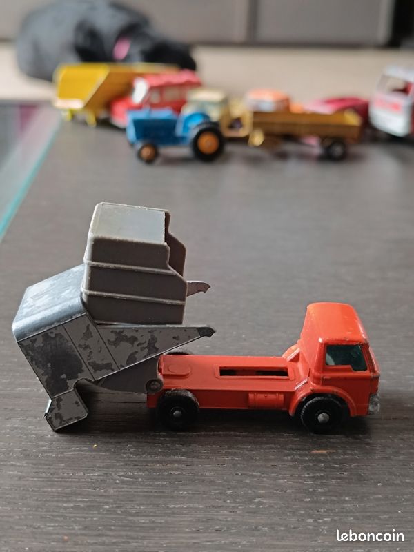 Camion Iveco 619 Benne 1978 - Miniature Altaya Collection 19cm, Neuve