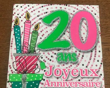 96 PCS CARTE De Joyeux Anniversaire Cartes Souhaits D'anniversaire EUR