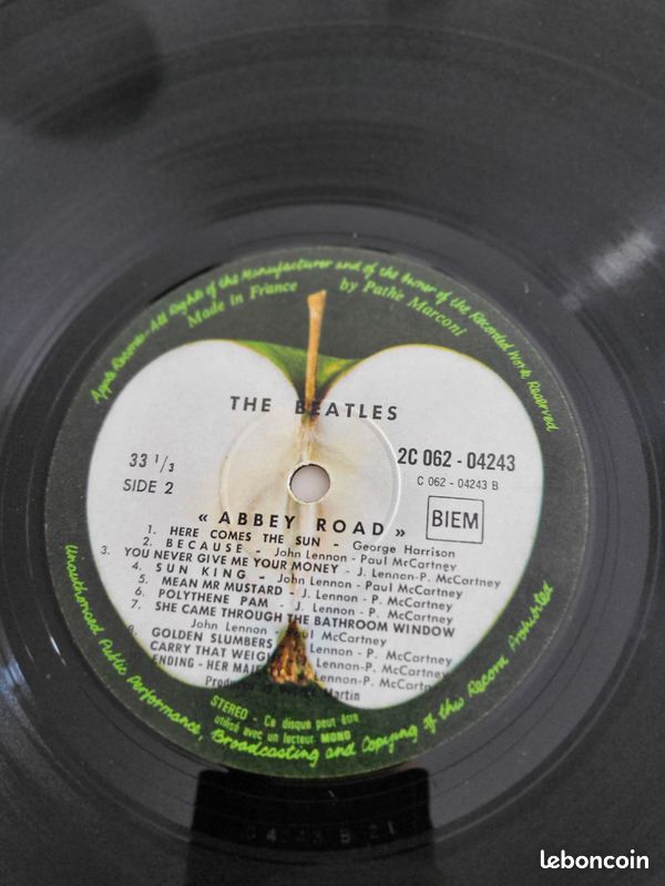 Vinyl The Beatles [ Abbey Road] (image 6)