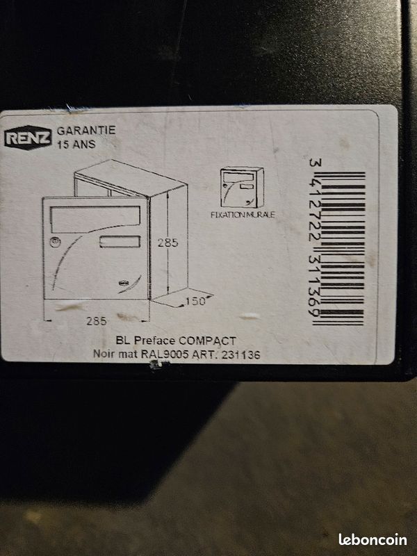 Boite à lettre compact (image 3)