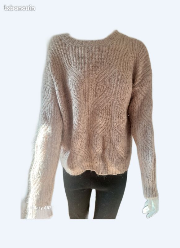 Monoprix pull laine 38 40 mohair (image 1)