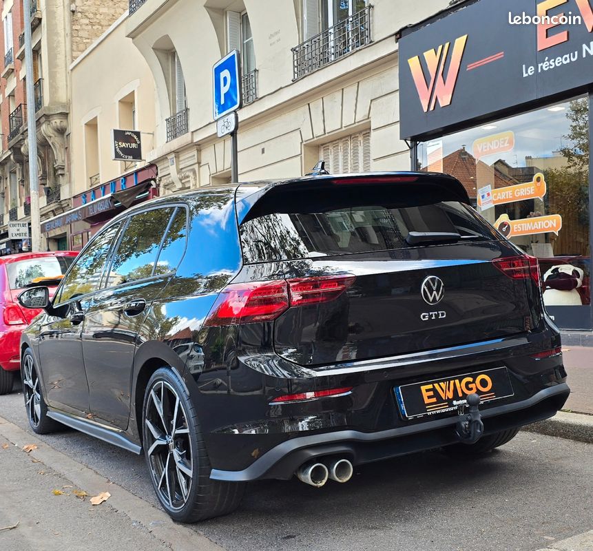 VOLKSWAGEN GOLF 8 GTD - 2.0 TDI 200ch - DSG7 - FULL OPTIONS (Boule d'attelage, Android auto & Apple CarPlay, HUD) (image 26)