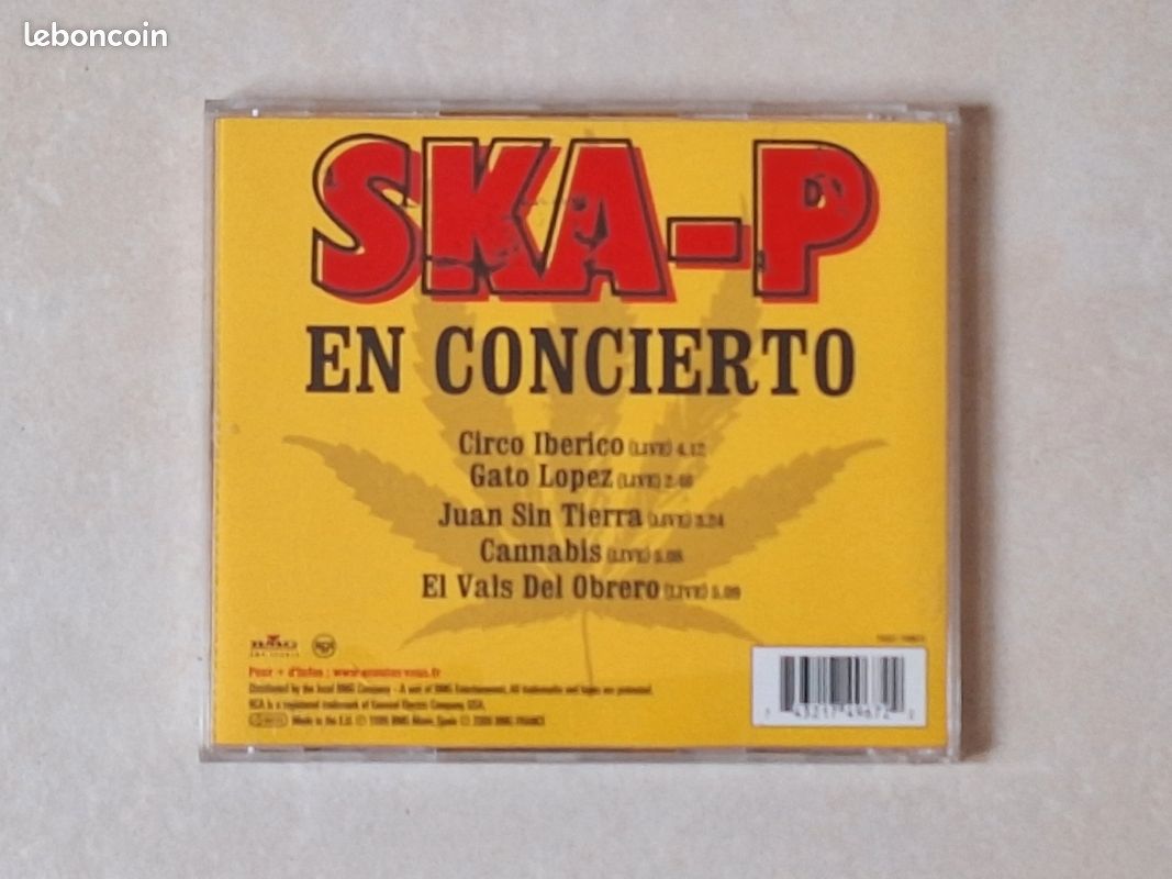 CD album live Ska P (image 3)