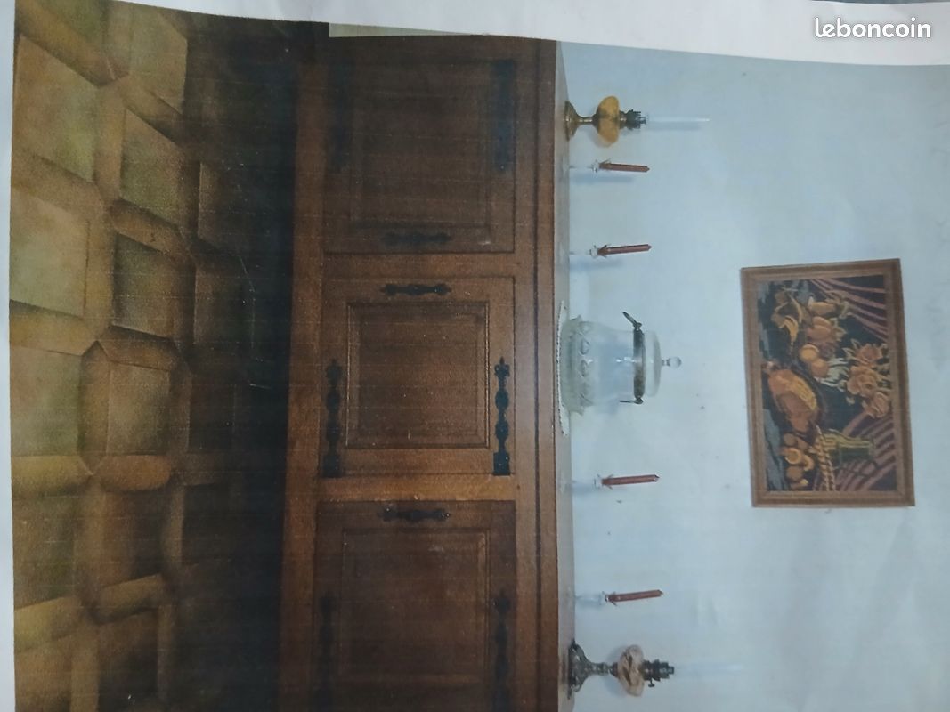 Vendre meubles en chêne . Buffet plus bar (image 1)